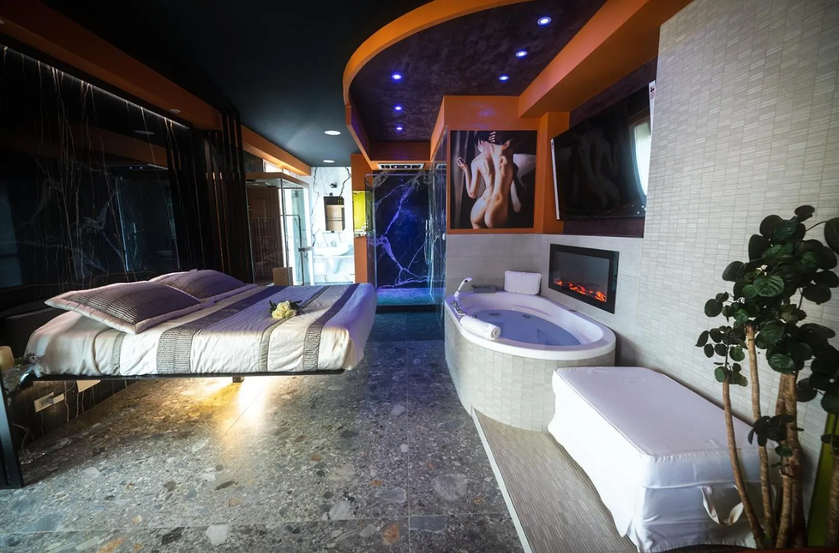 Apartment Garda Fantasy Green Jacuzzi Sauna Piscina Desenzano del Garda Italien